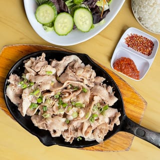 Fried Pork Belly Set (삼겹살) ⭐